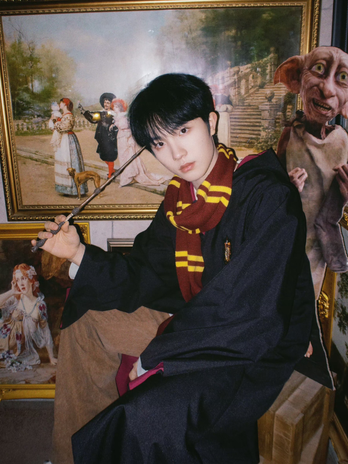 tf家族三代# #记录苏新皓的高光时刻# 一只来自格兰芬多的小狮子~tf