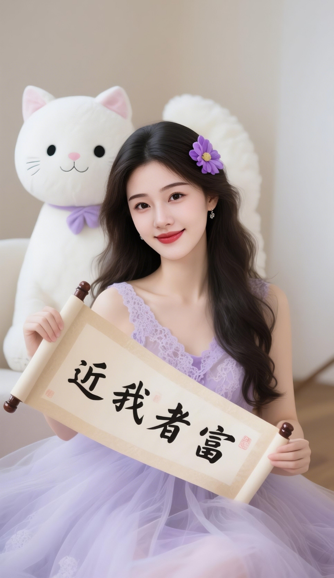 但所遇皆贵人美女图片发财被爱圆形美女字的真人适合女人一生好运美女