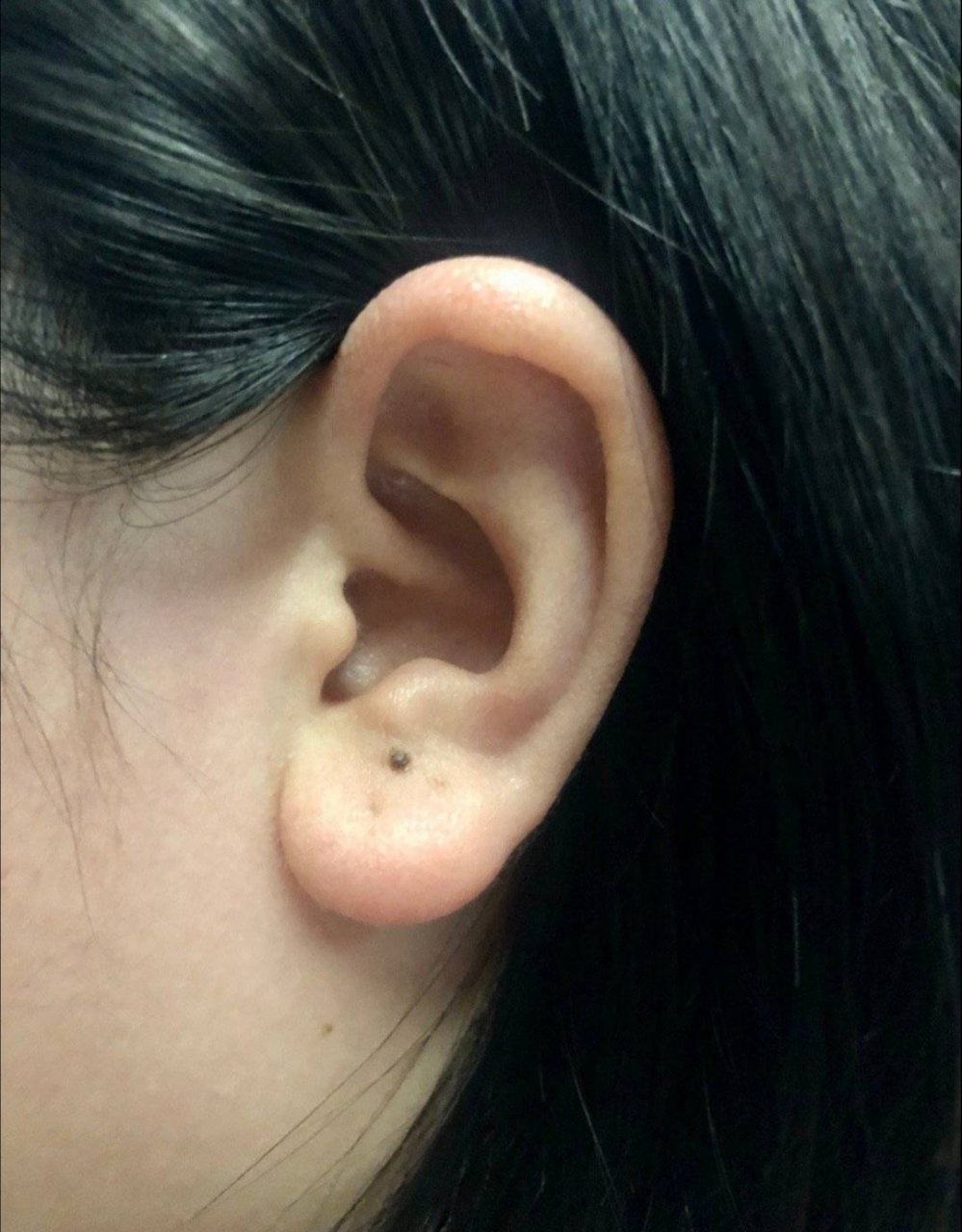 耳垂上的痣是福痣,耳垂上有痣的人一般性格温良,不与人多计较,人际