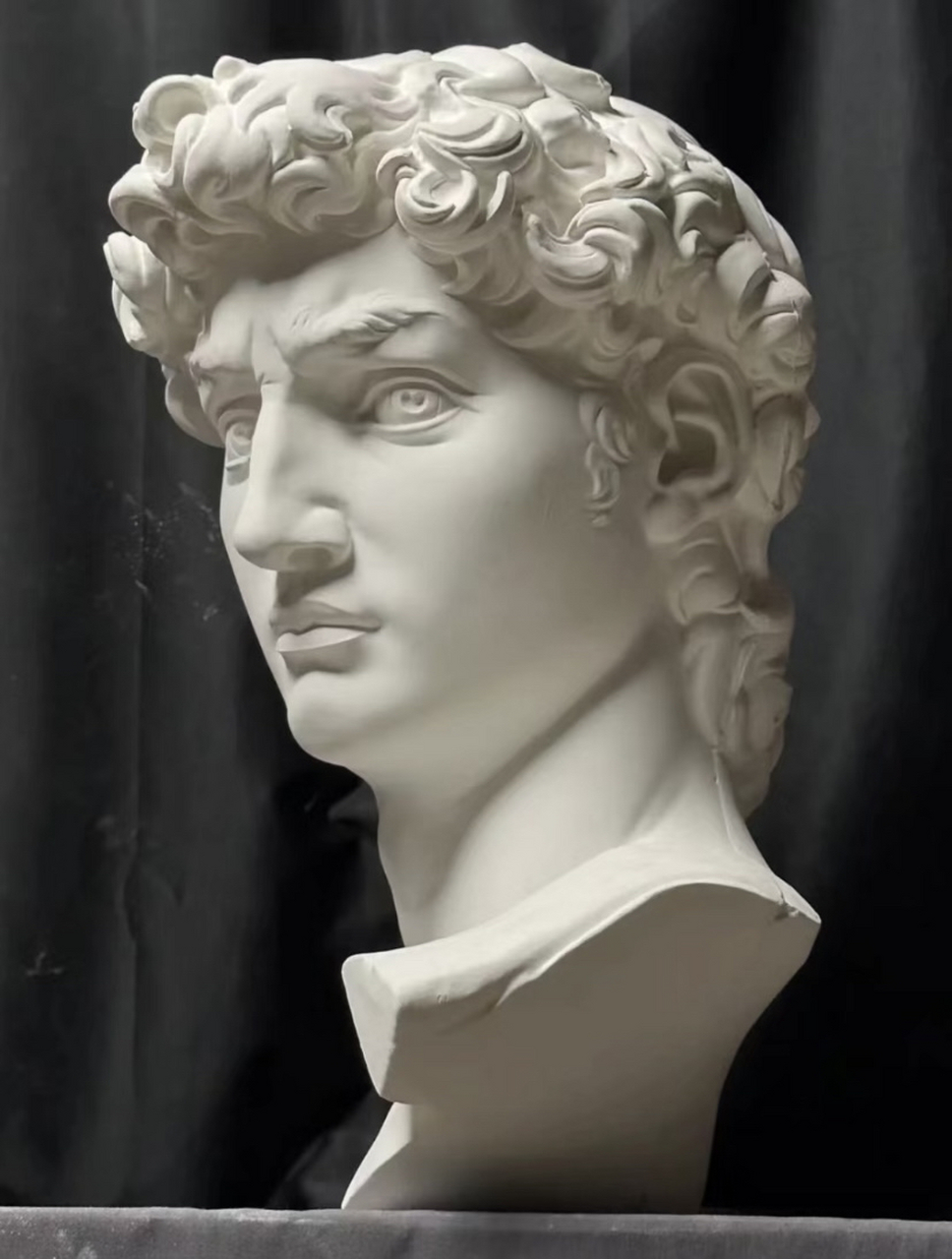 多角度细节93#美术生# #大卫# #唐山零基础学画画