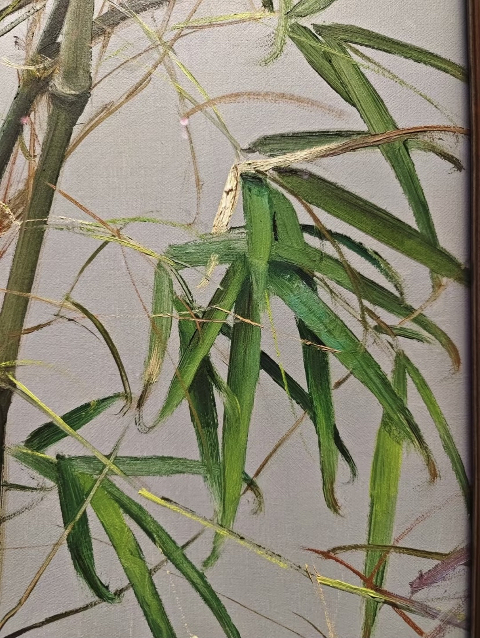 美术生每日名画欣赏|冷军的竹画的好绝!