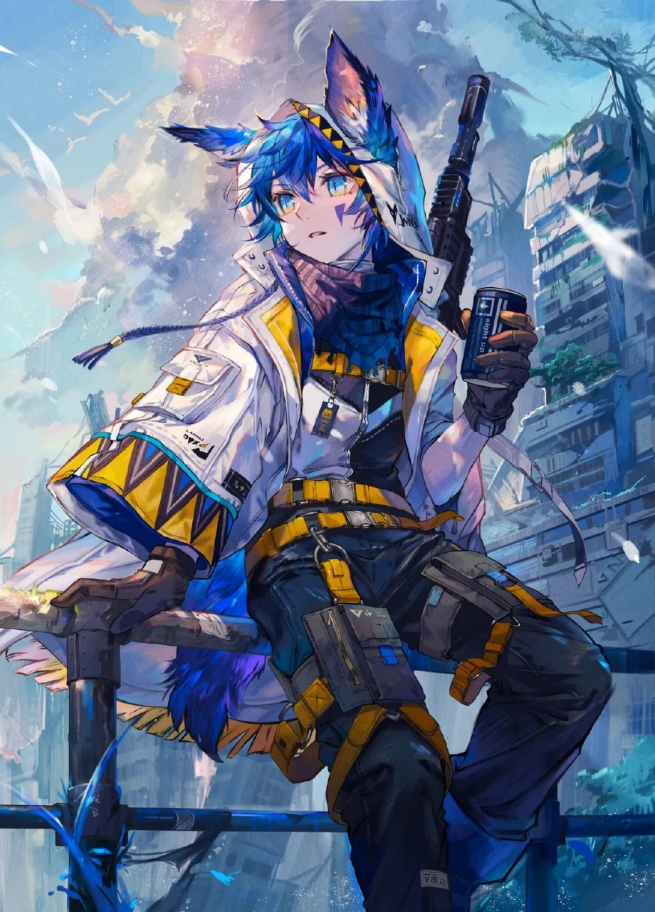 日本的漫画设计师,插画艺术家尾崎ドミノ(汤不热:ozadomi)的一组张牙