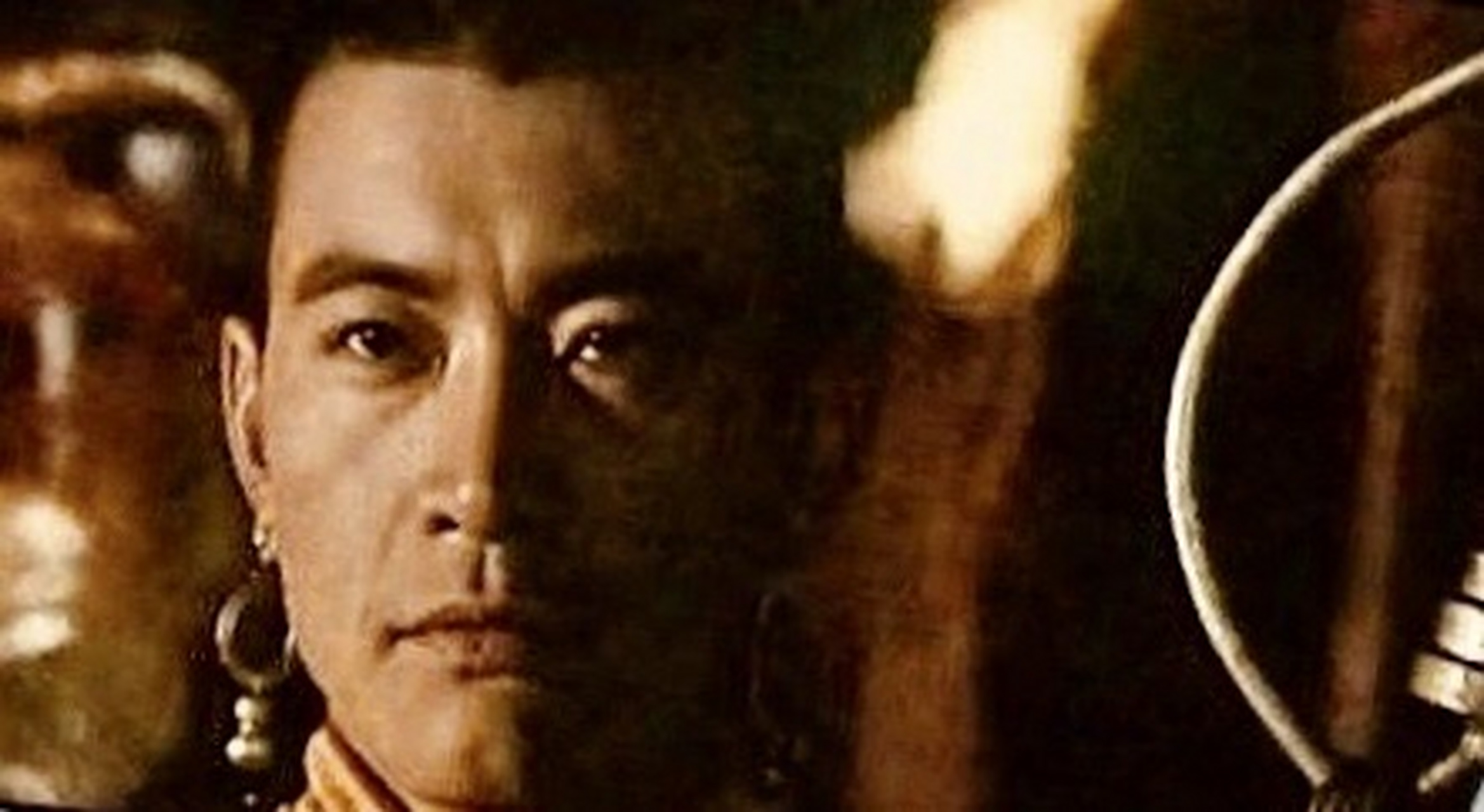 周里京主演电影大漠紫禁令中的文慧大师