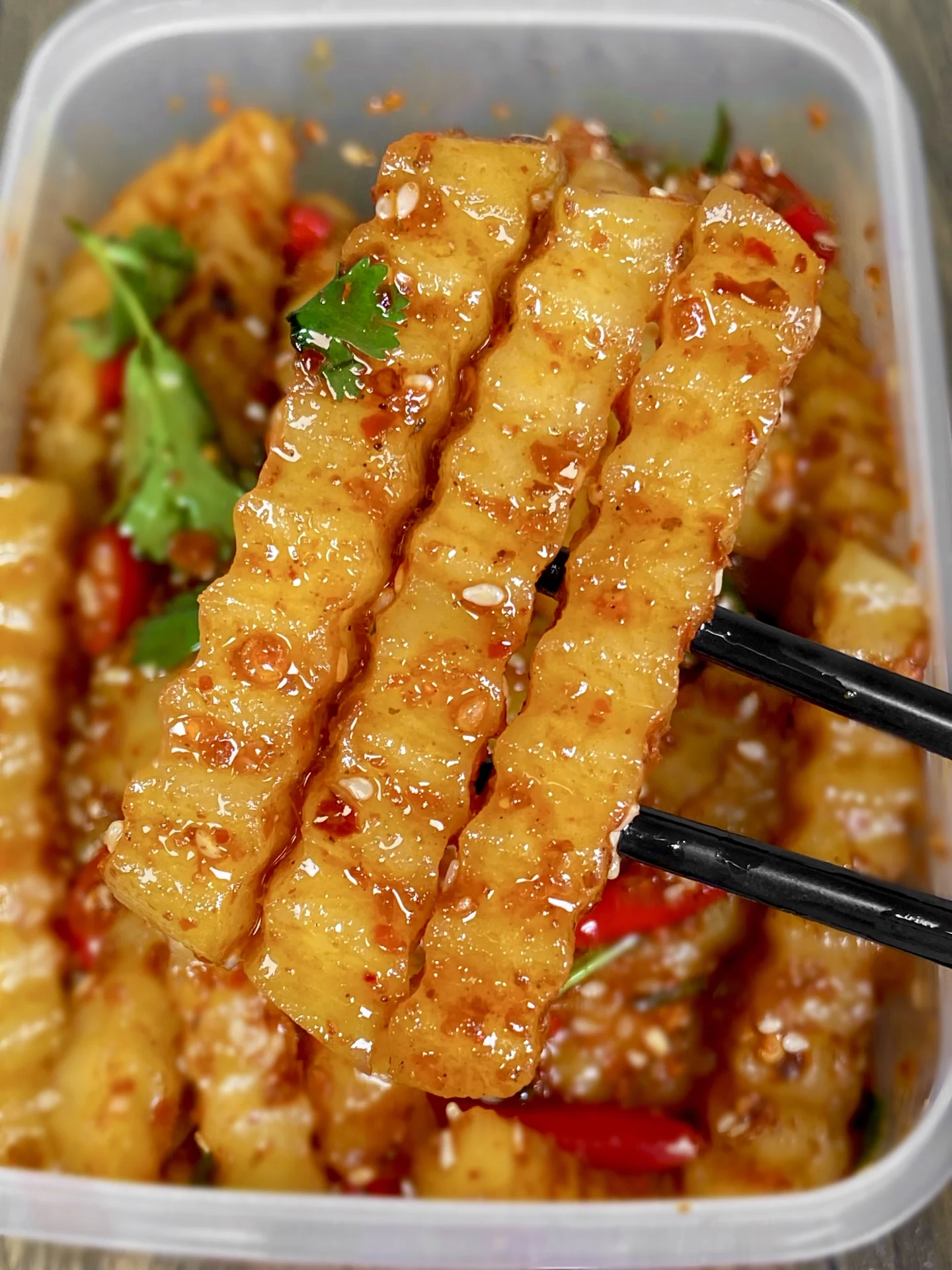 这个配方的狼牙土豆真的是小时候的味道 香糯可口 酸辣过瘾这个土豆都