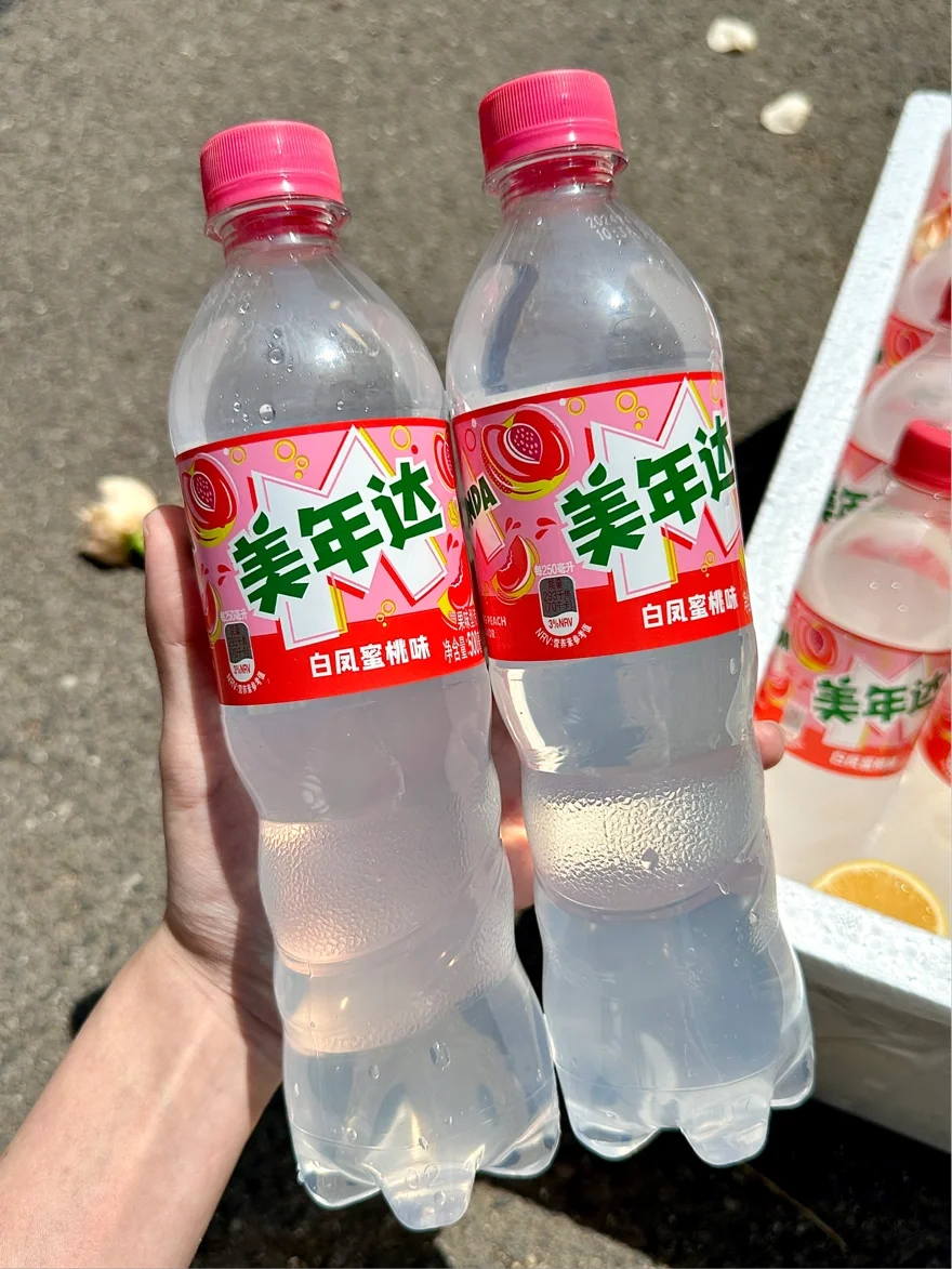 美年达蜜桃味图片