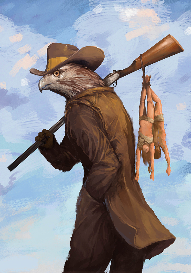 一天,一个房虫子(指哪些以倒卖房子为业的人),拿