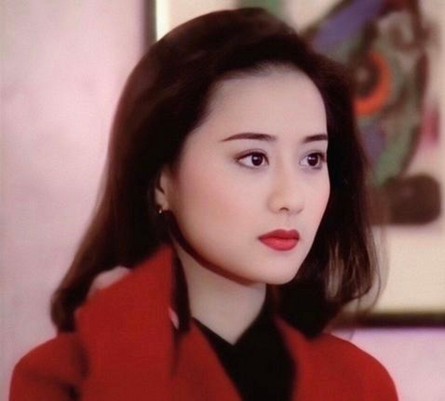 96年版《一帘幽梦》中紫菱的扮演者陈德容近照来袭!