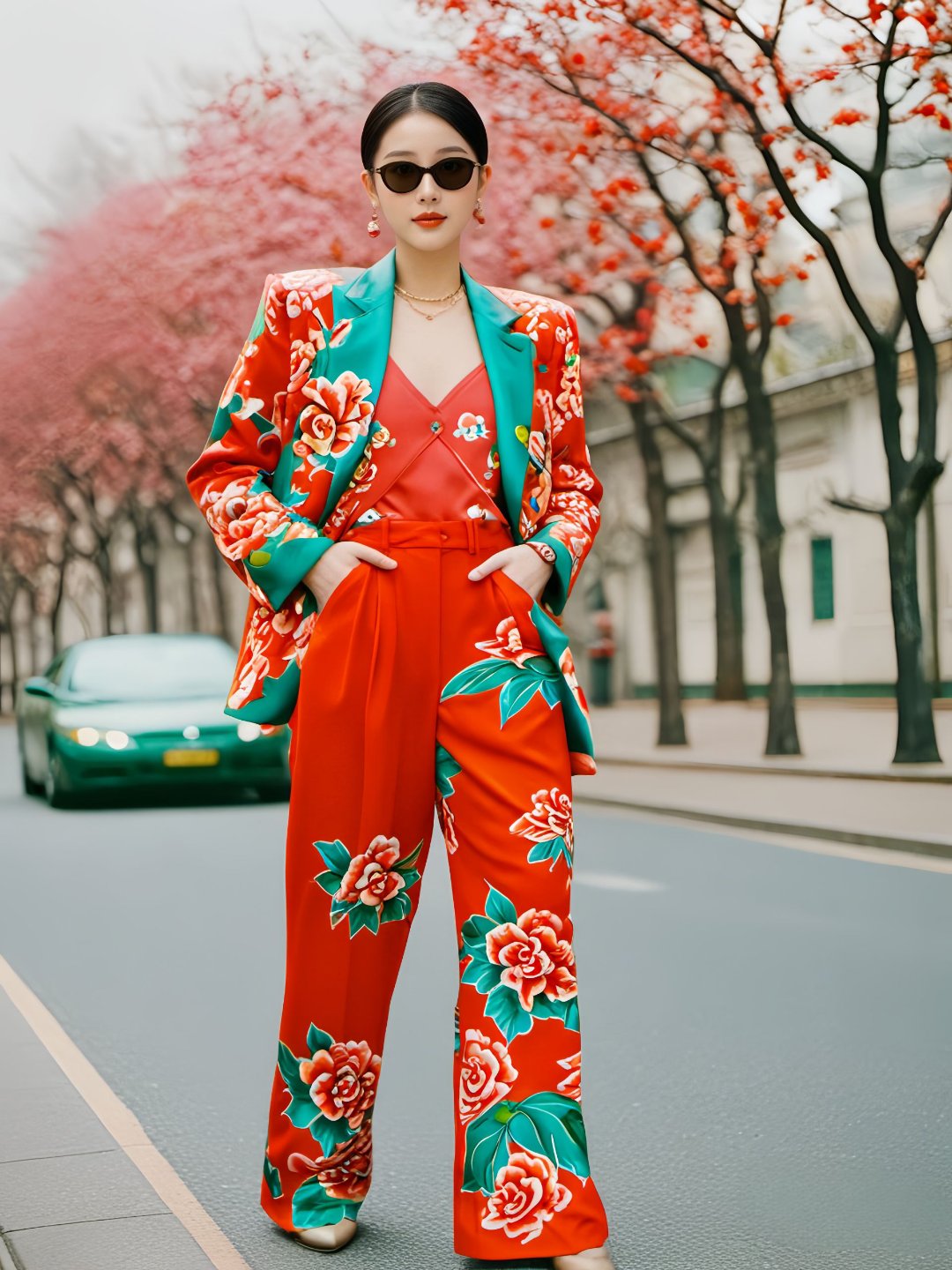 东北大花袄,这一充满东北特色的传统服饰,近年来在