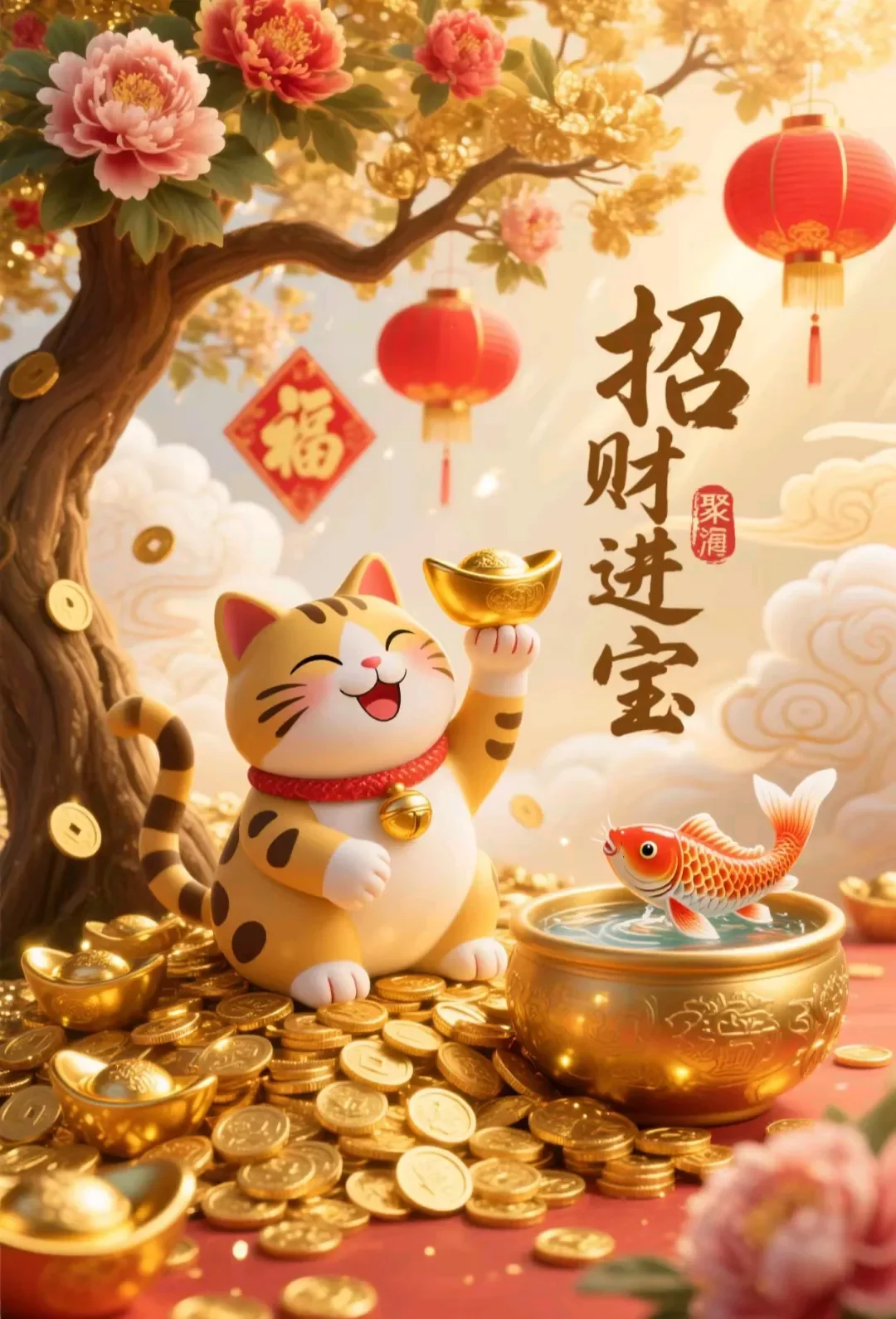 点赞评论这份财运,2025必发发发!