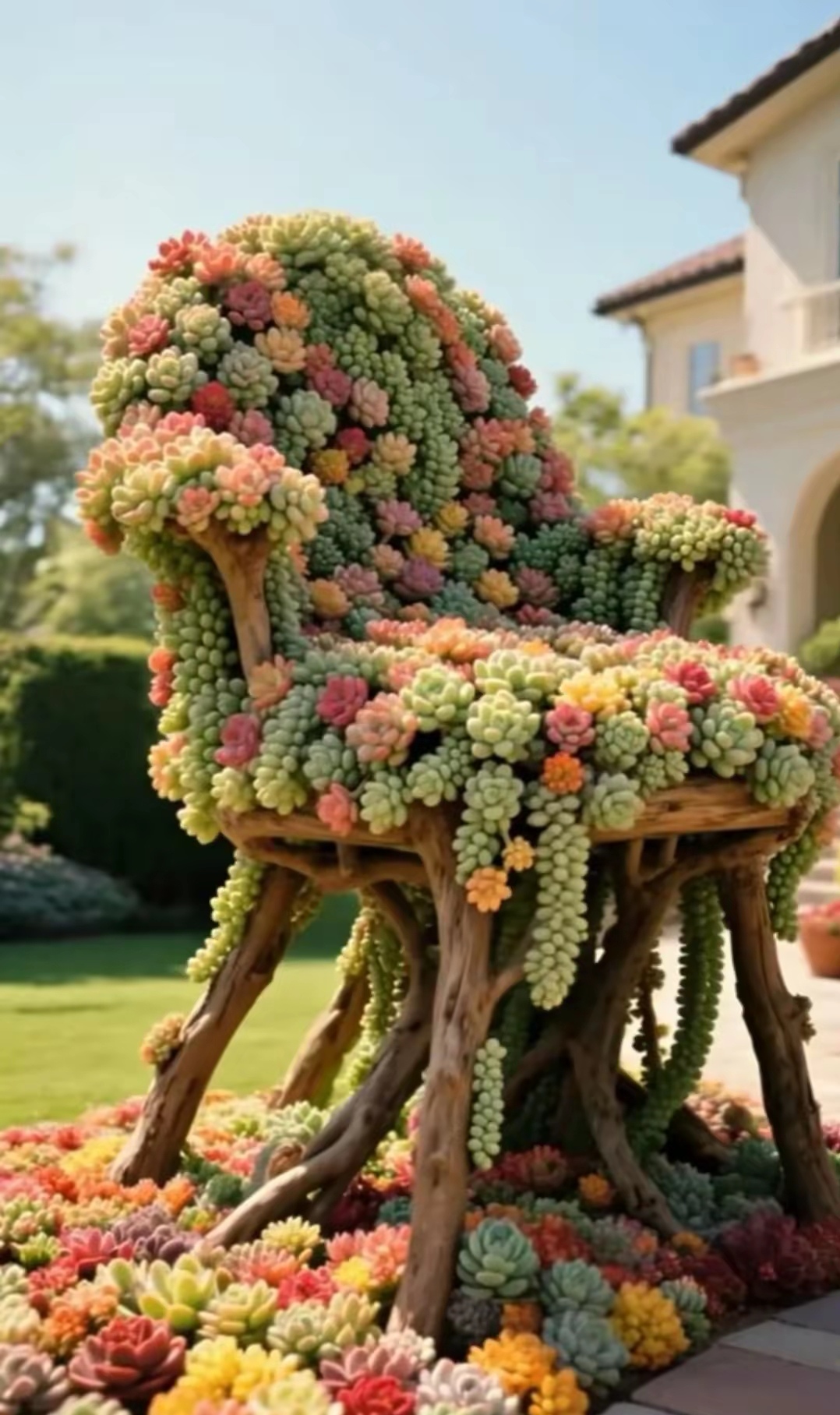 形态各异的肉肉,像被施了魔法,在造型独特的盆器