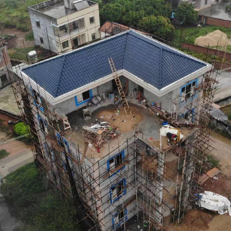 🌟亚光蓝灰琉璃瓦,邂逅别样的东方韵味✨  🚀你知道吗?