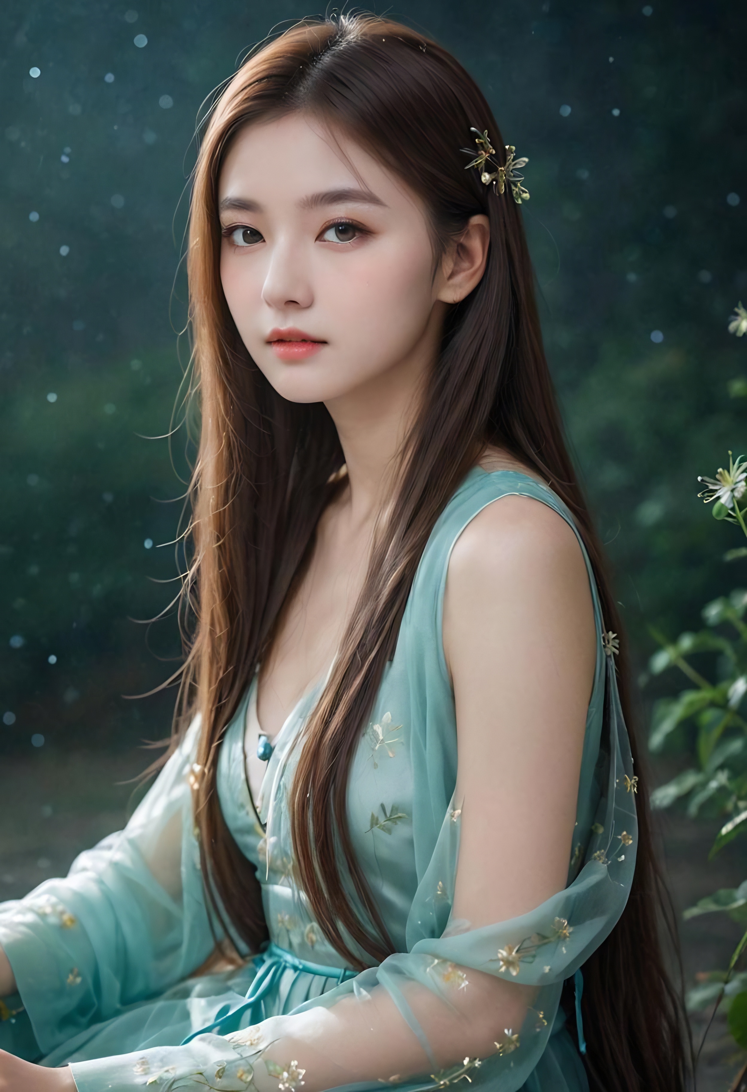 漂亮的女生是花瓶,漂亮有内涵的女生就应该是件瓷器吧
