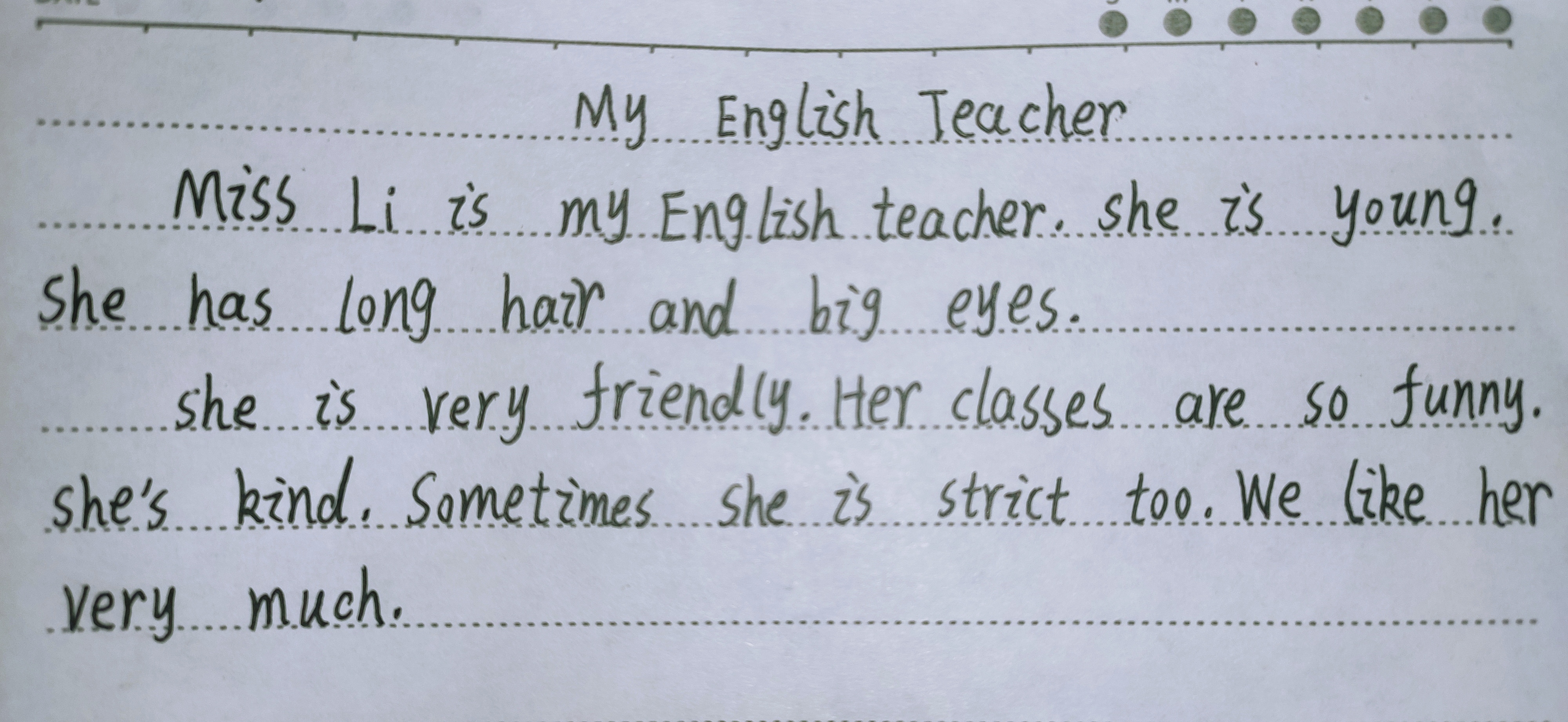 我的英语老师作文400字
  第1张