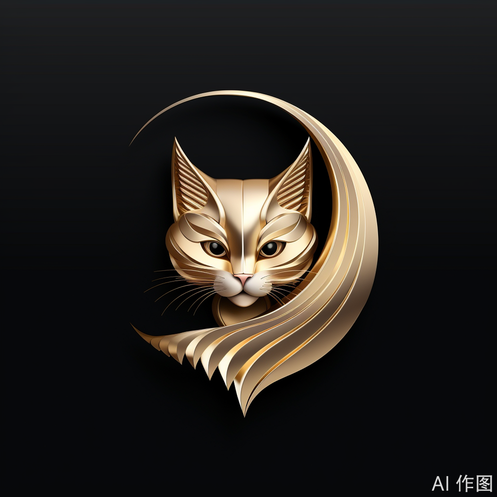 金色猫咪头像,神秘又高贵78  93在这个充满神秘色彩的世界里,有