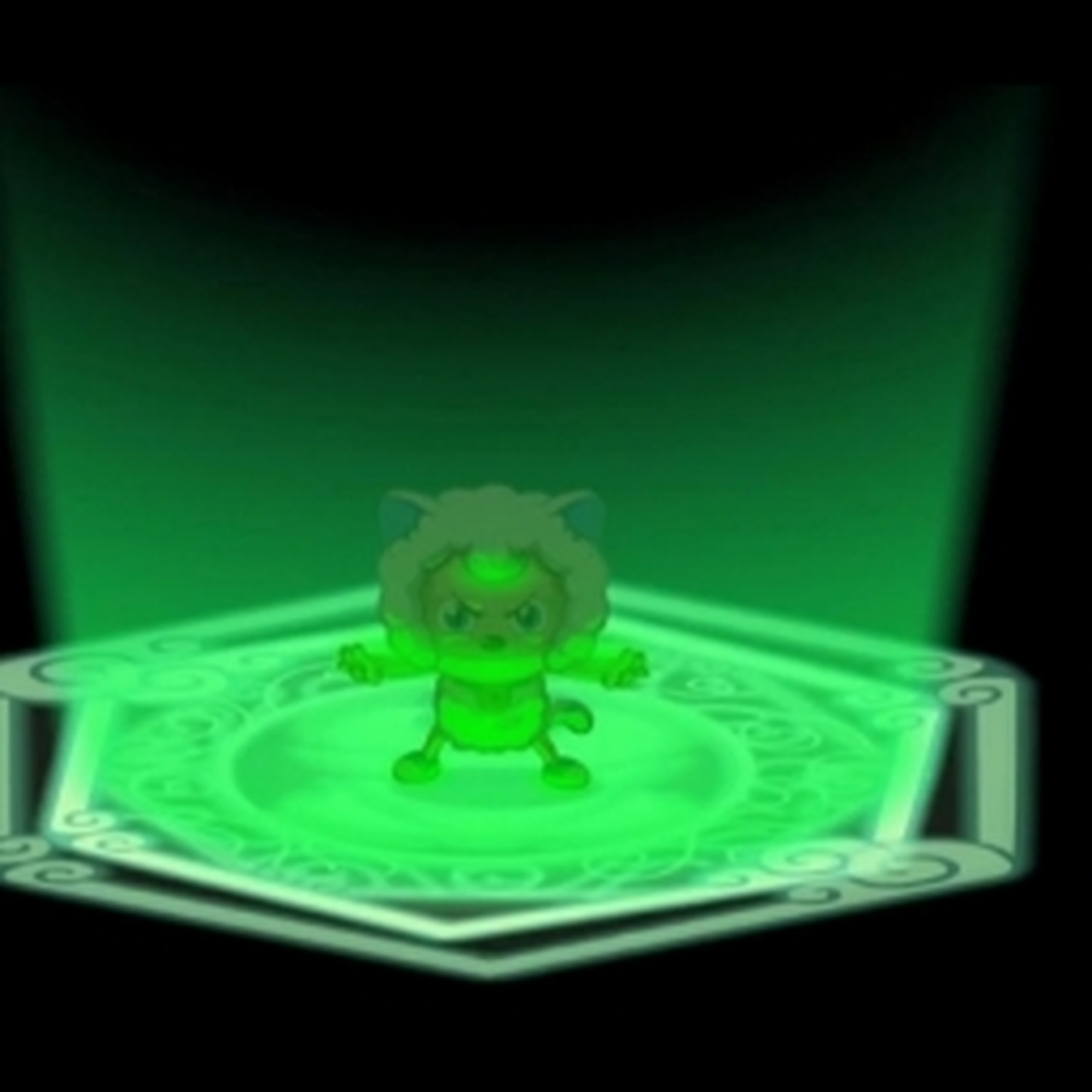 喜羊羊用飓风刃前会做这个动作