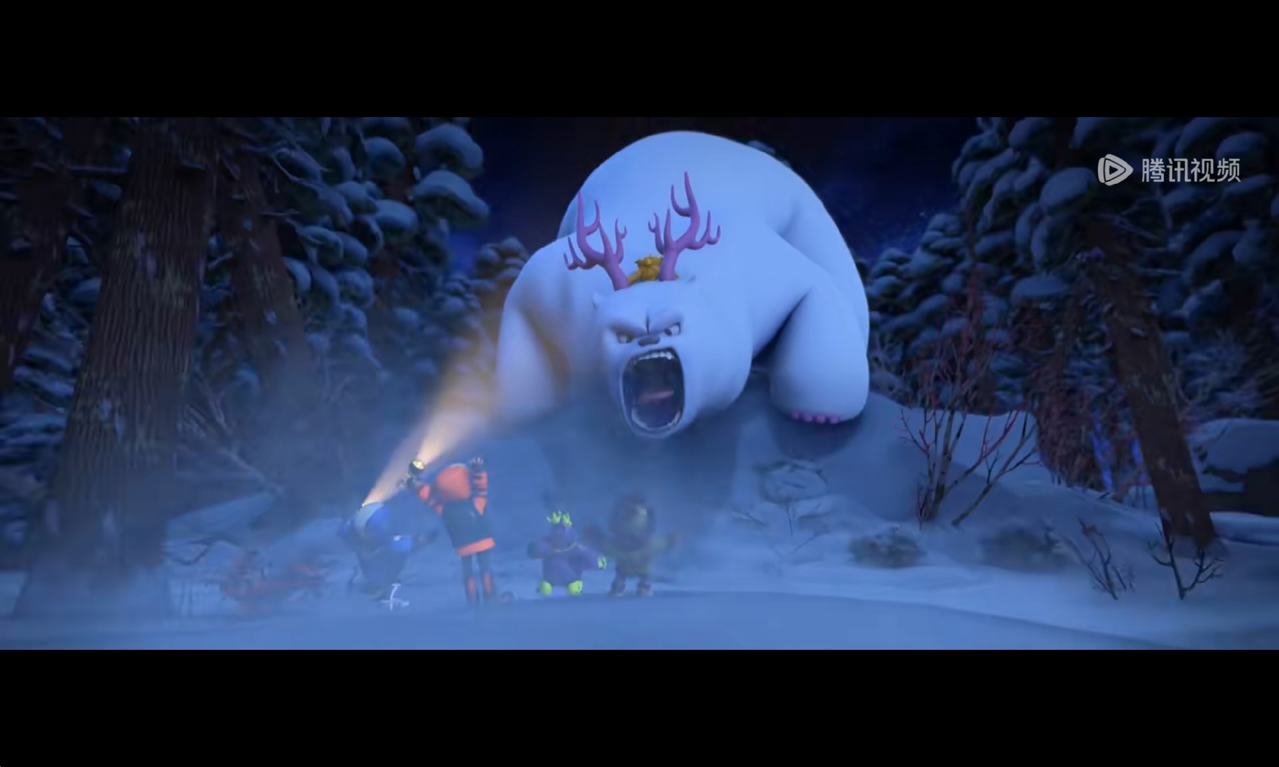 团子恐怖哄叫#熊出没# #熊出没之雪岭熊风