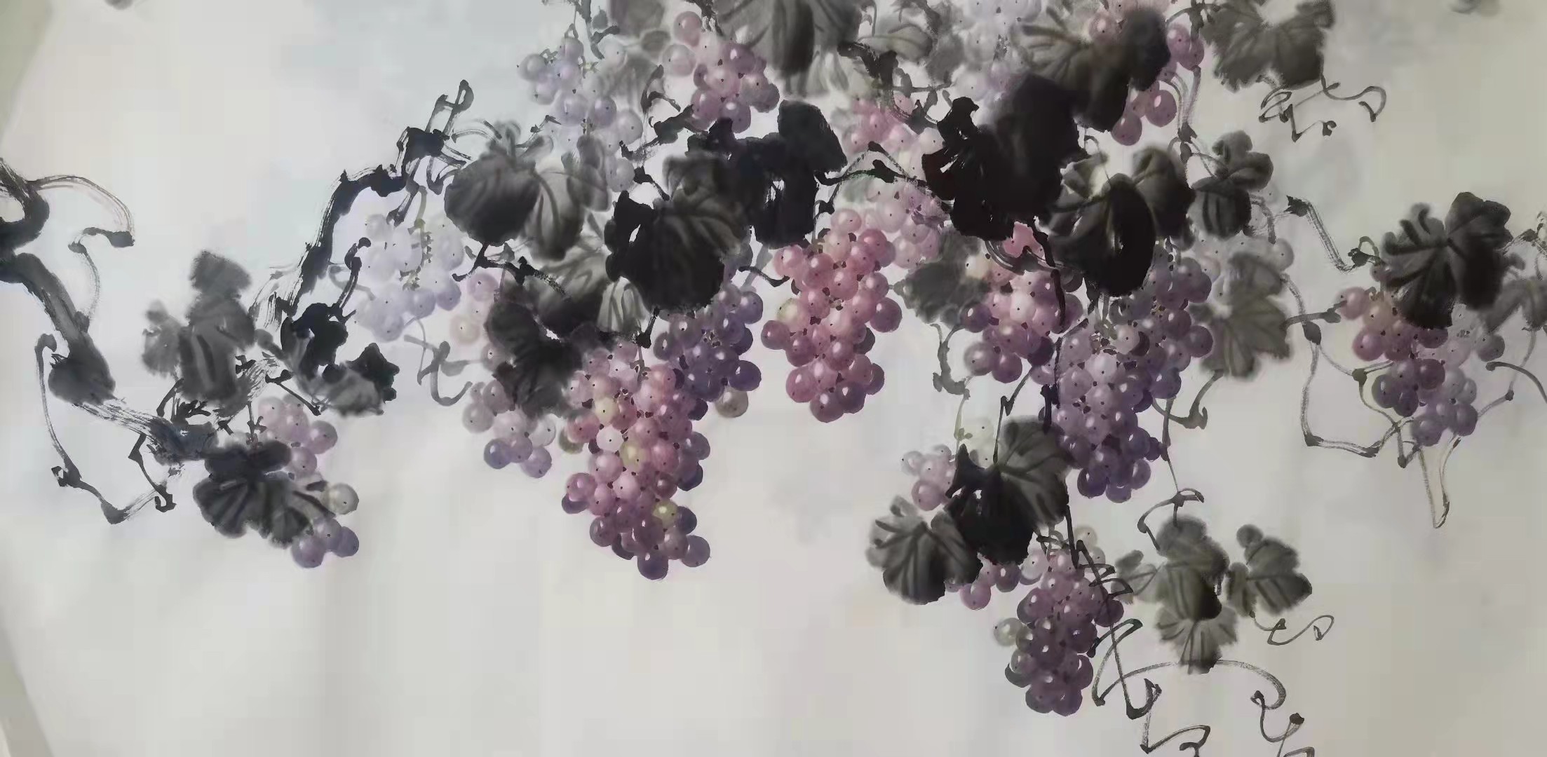 中国著名画家吴明清的葡萄精品作品珍藏版的    吴明清先生艺术简历