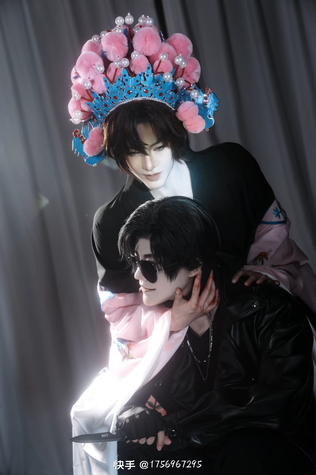 黑瞎子和花爷的照片