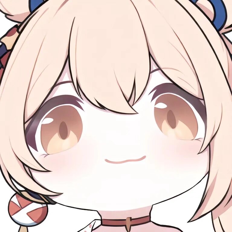 原神q版怼脸头像ω 超级可爱~有喜欢的画就带走叭 可以给妤妤留个不