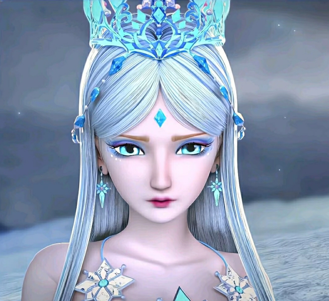 冰公主不愧是的叶罗丽仙境第一美人,毕竟本作者也是冰唯,冰公主小时候