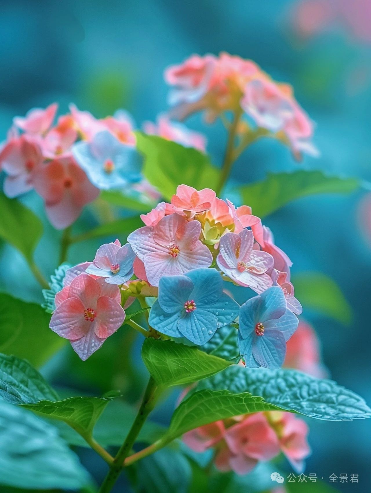 雨后花园图片