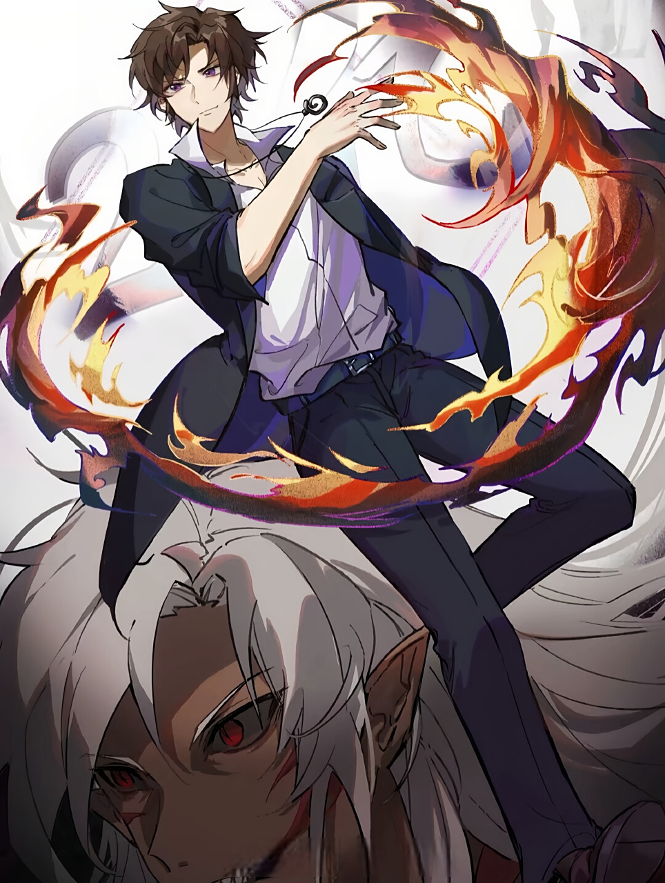 全职法师第六季今天终于上线了,看莫凡一人单挑整个火院#全职法师第六