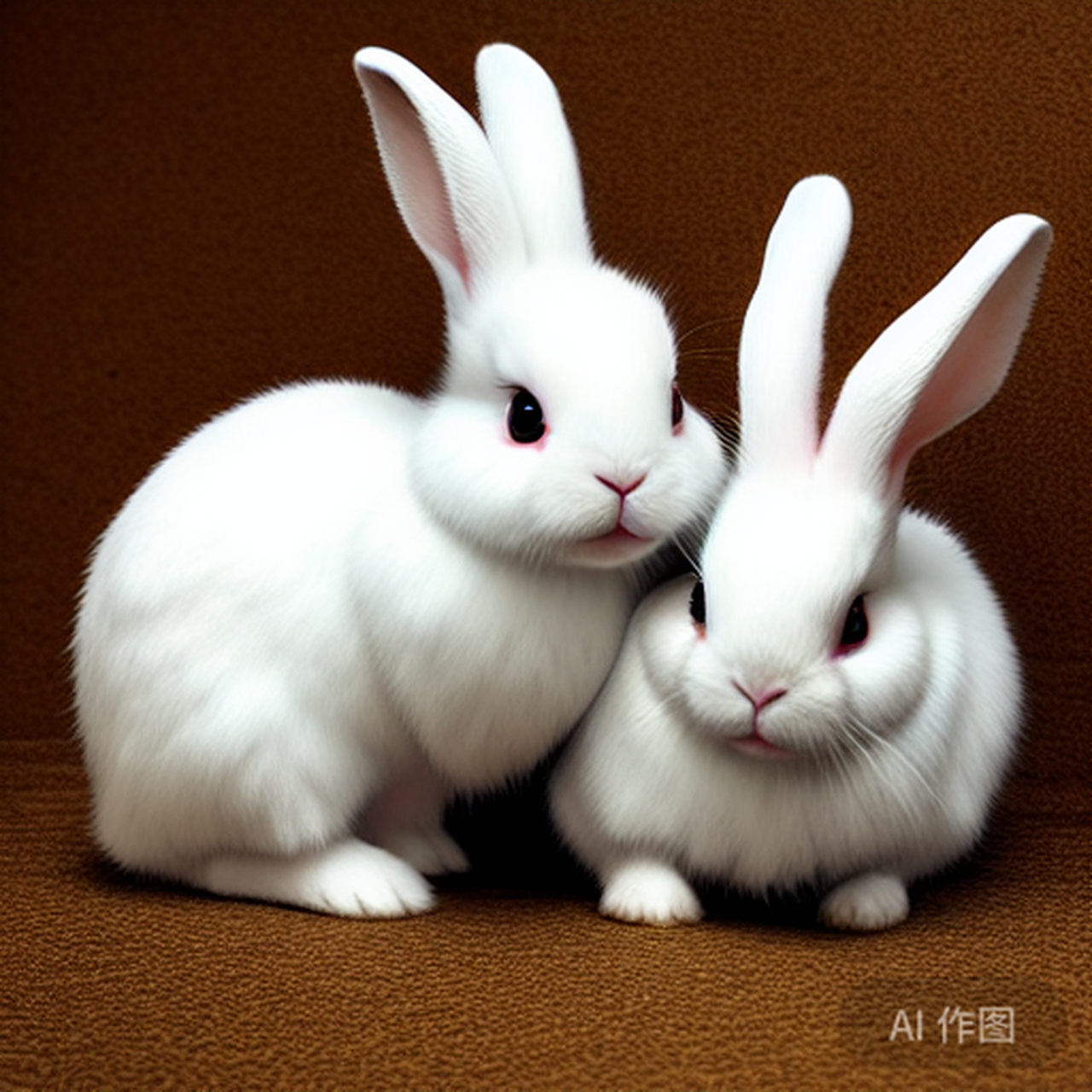 小兔子是一种乖巧的小动物,可爱,驯良,很讨人喜欢