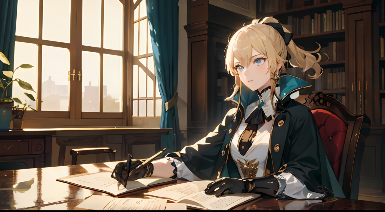 原神琴团长ai绘画[吃瓜]#百家帮扶计划