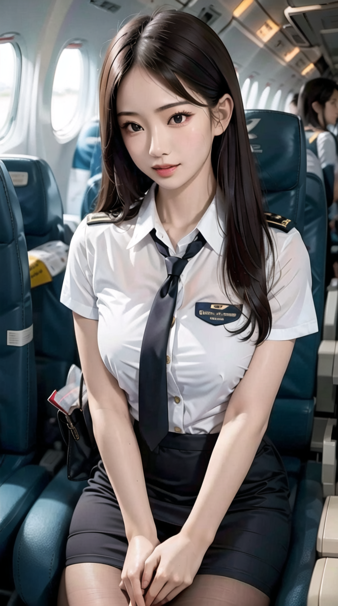 美美哒美女 少女空姐图片