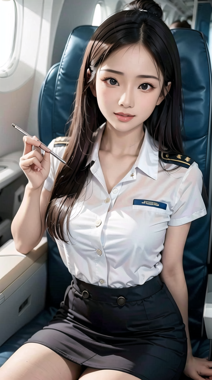 美美哒美女 少女空姐图片