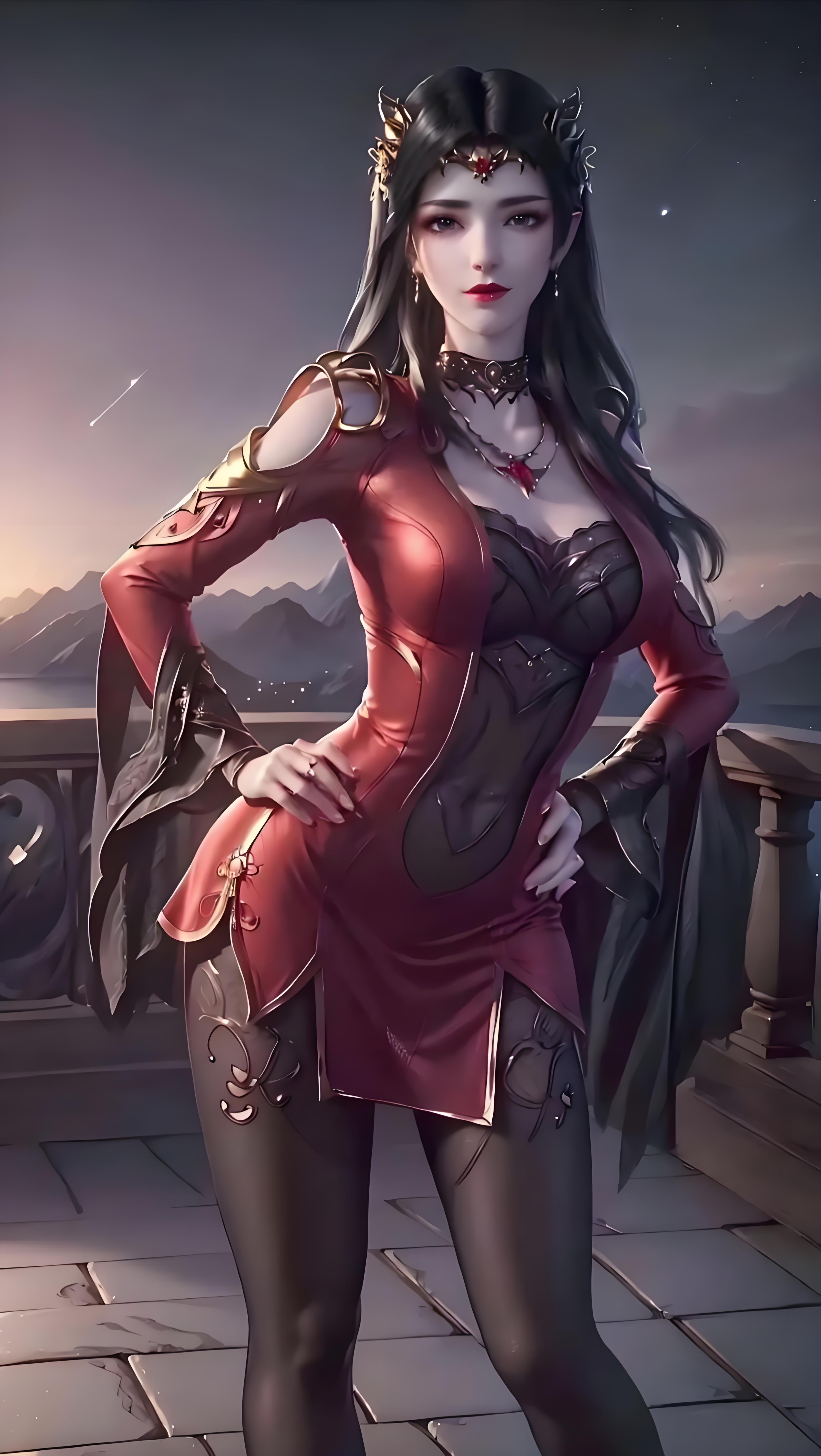 "今日份壁纸已换,正是那风华绝代的美杜莎.