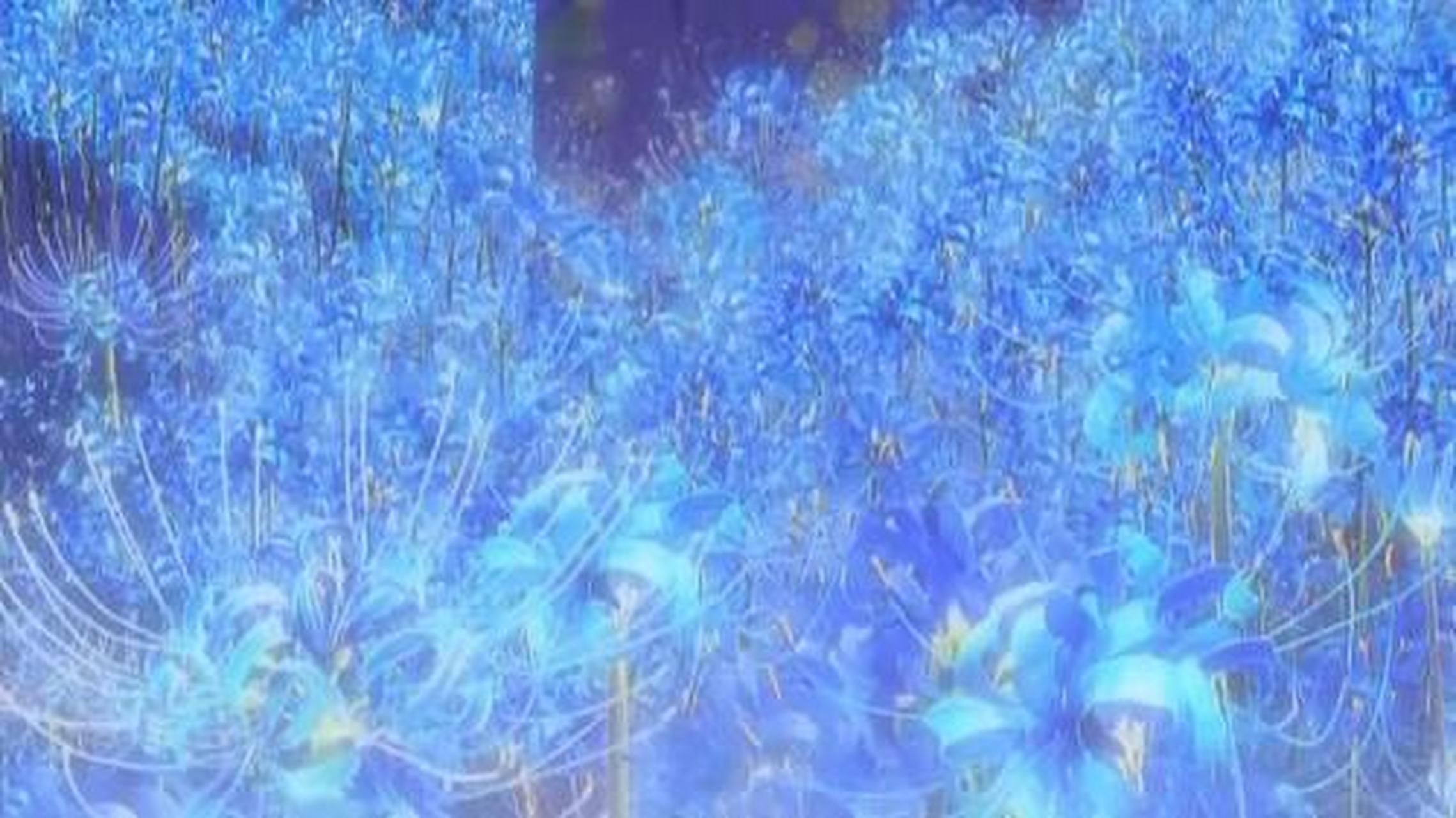 好好看的彼岸花,特别是蓝色的……[赞啊]