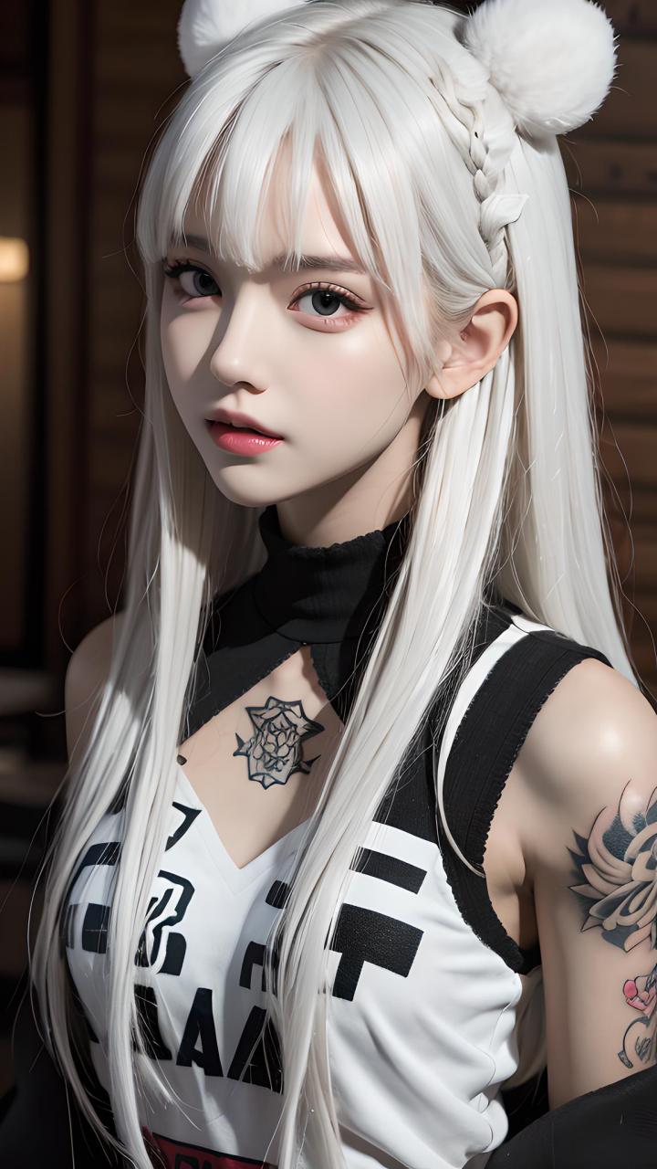 有纹身的白发女孩,还有人会喜欢吗?#今日星座运势