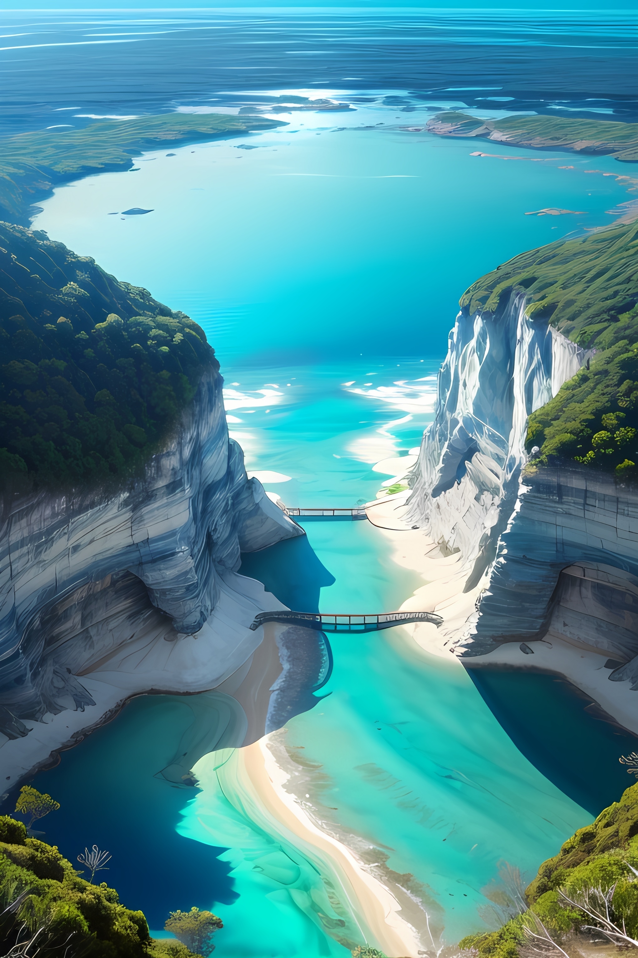 一组清凉的珊瑚海图片,让人仿佛被带到了另一个世界.