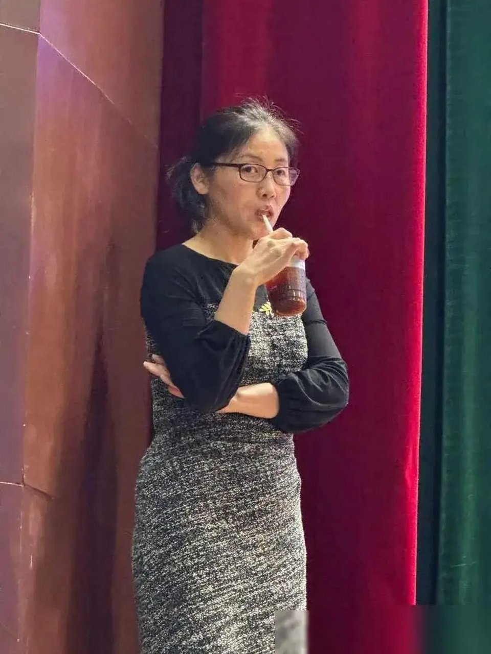 这张照片拍摄于2024年3月20日,世界杰出女科学家,中国科学院院士颜宁
