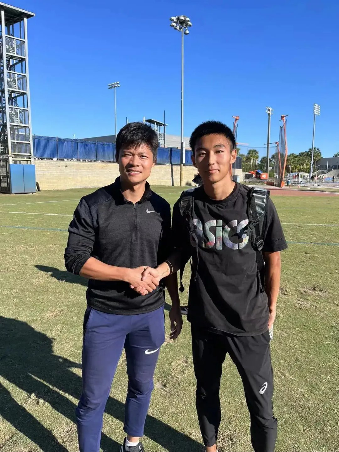 但没有可比性,陈佳鹏100米最好 苏炳添身高陈佳鹏 苏炳添苏炳添合照