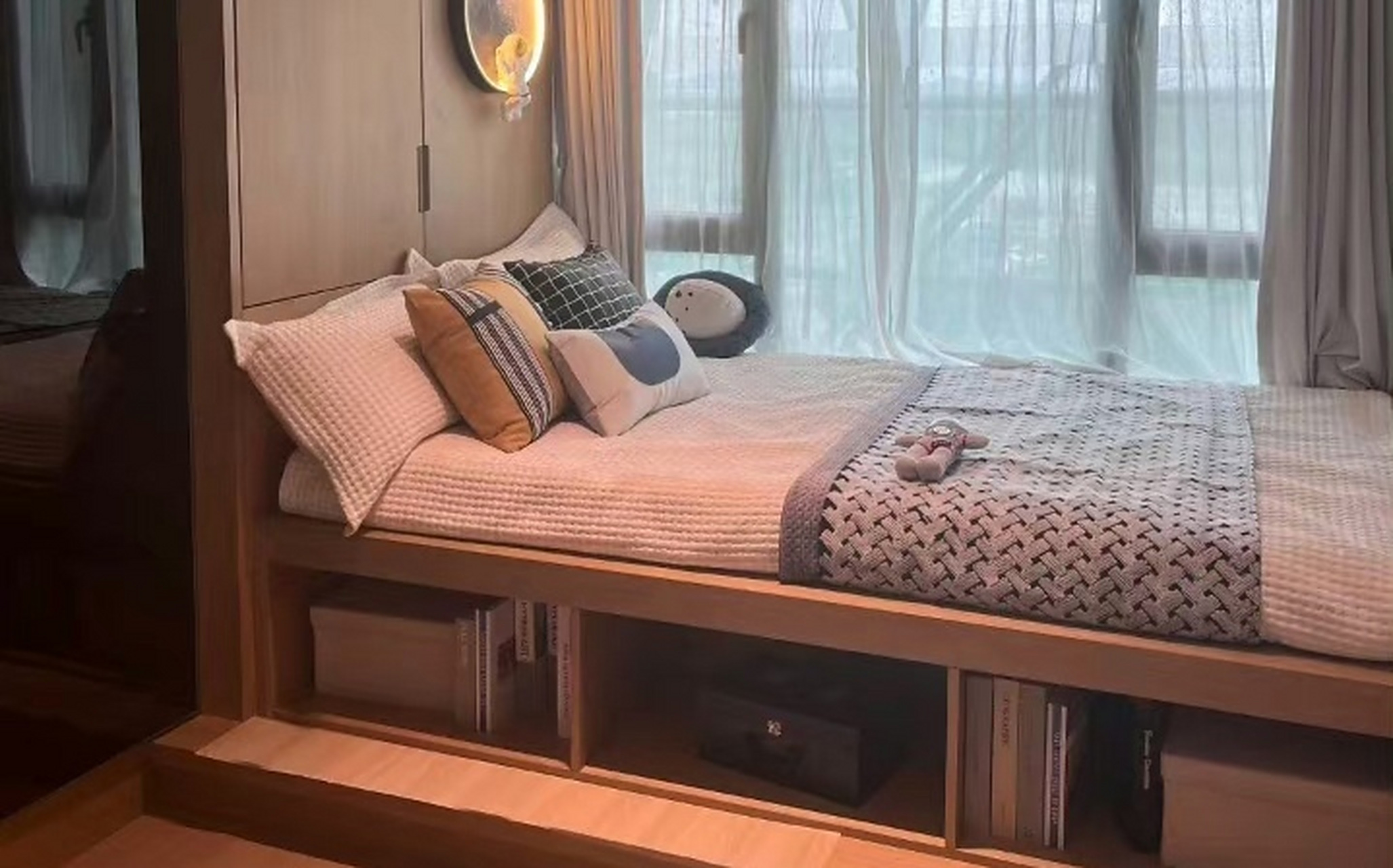 飘窗做床,我是真的不能理解