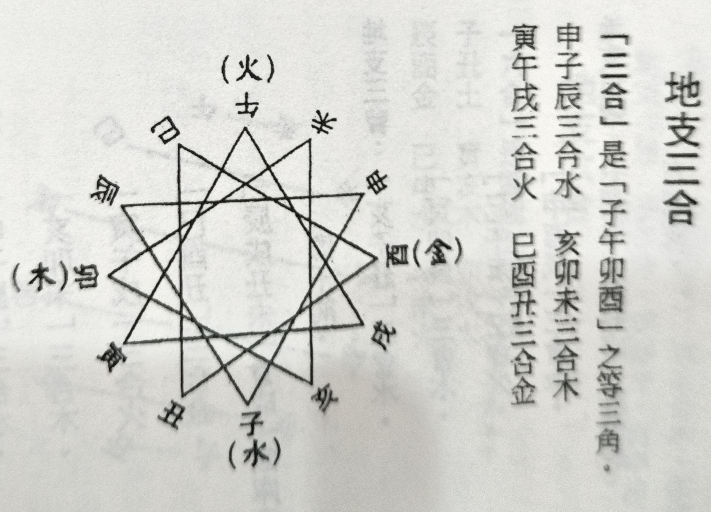 从头学八字命理学4 地支三合 申子辰三合水 亥卯未三合木 寅午戌三合