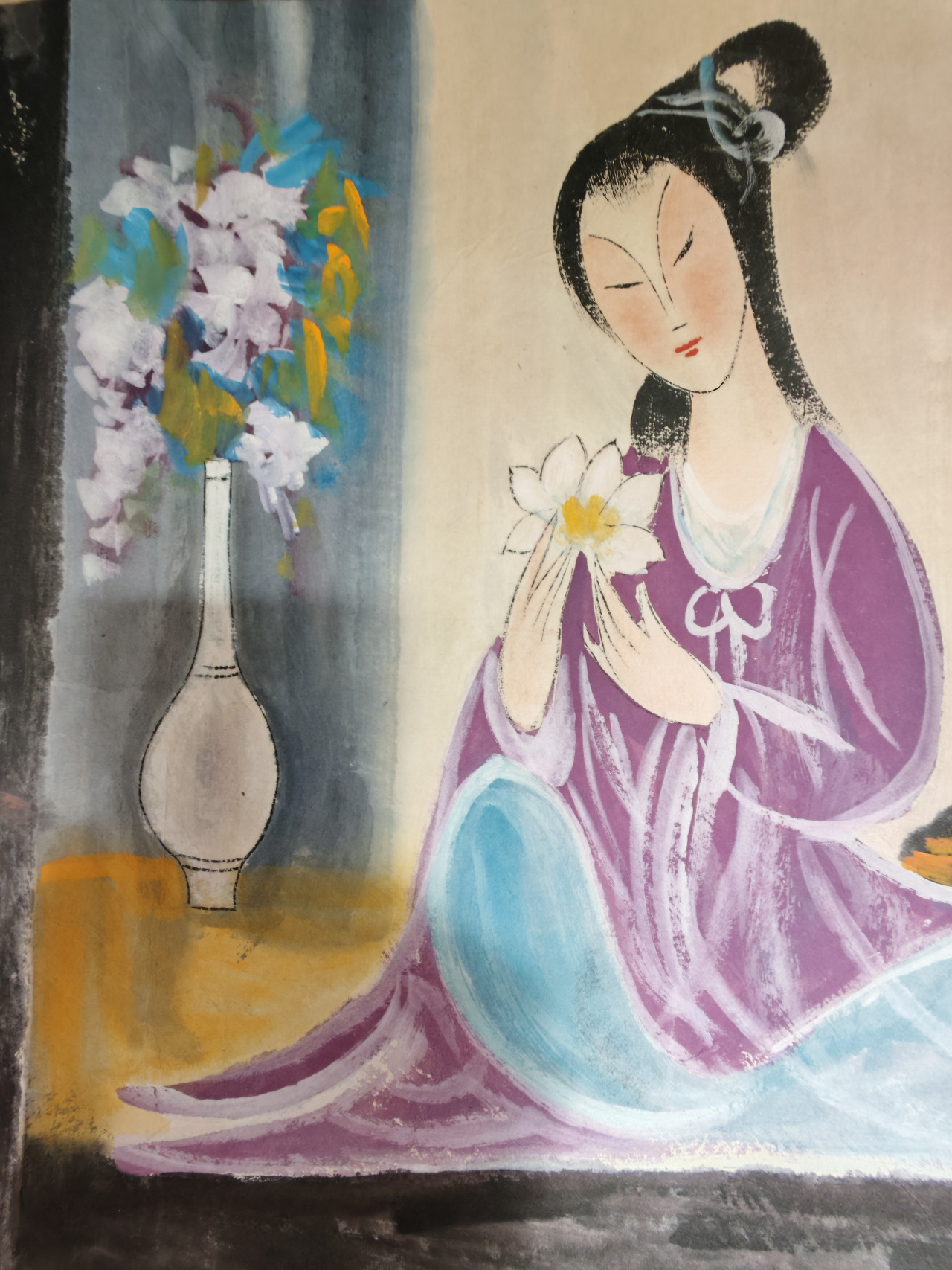 林凤眠仕女图