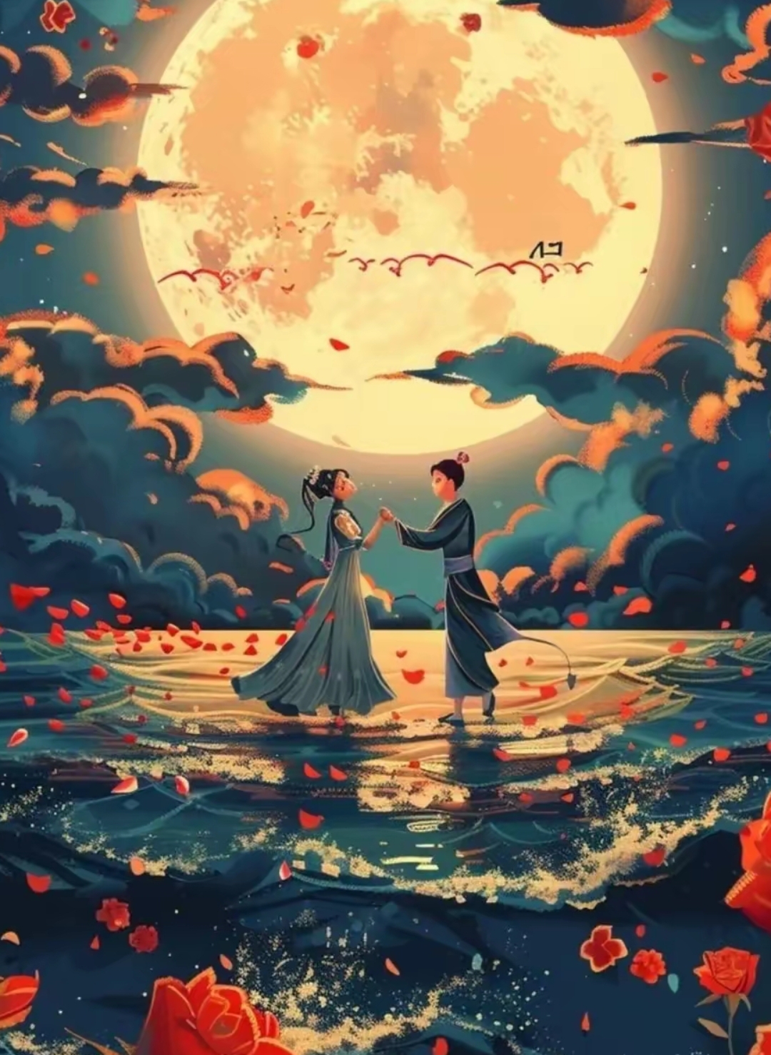 七夕到了,没什么特别的礼物送你,只愿山河四季,悠长一生,有人与你深情