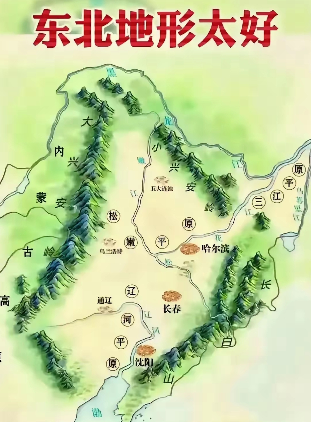 东北,这片有着"山环水绕,沃野千里"之态的土地