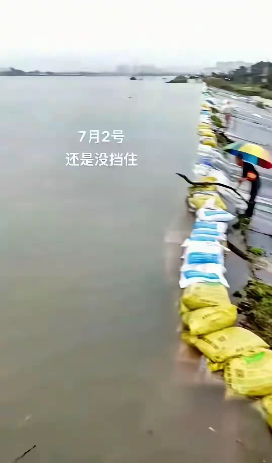 九江大堤事件图片