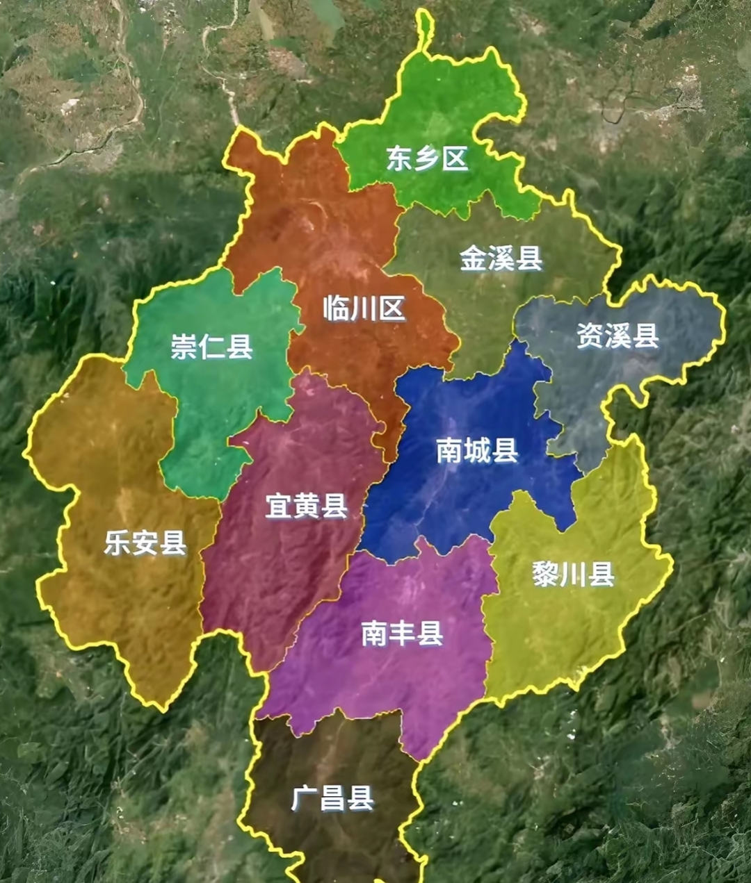 抚州市发展真的太拉垮了