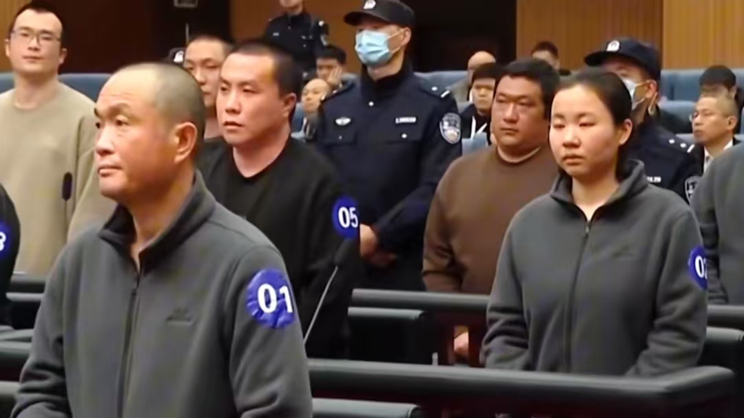 合肥利港集团管有贵案件庭审女诈骗犯明珍珍家族多少人判刑死了法庭