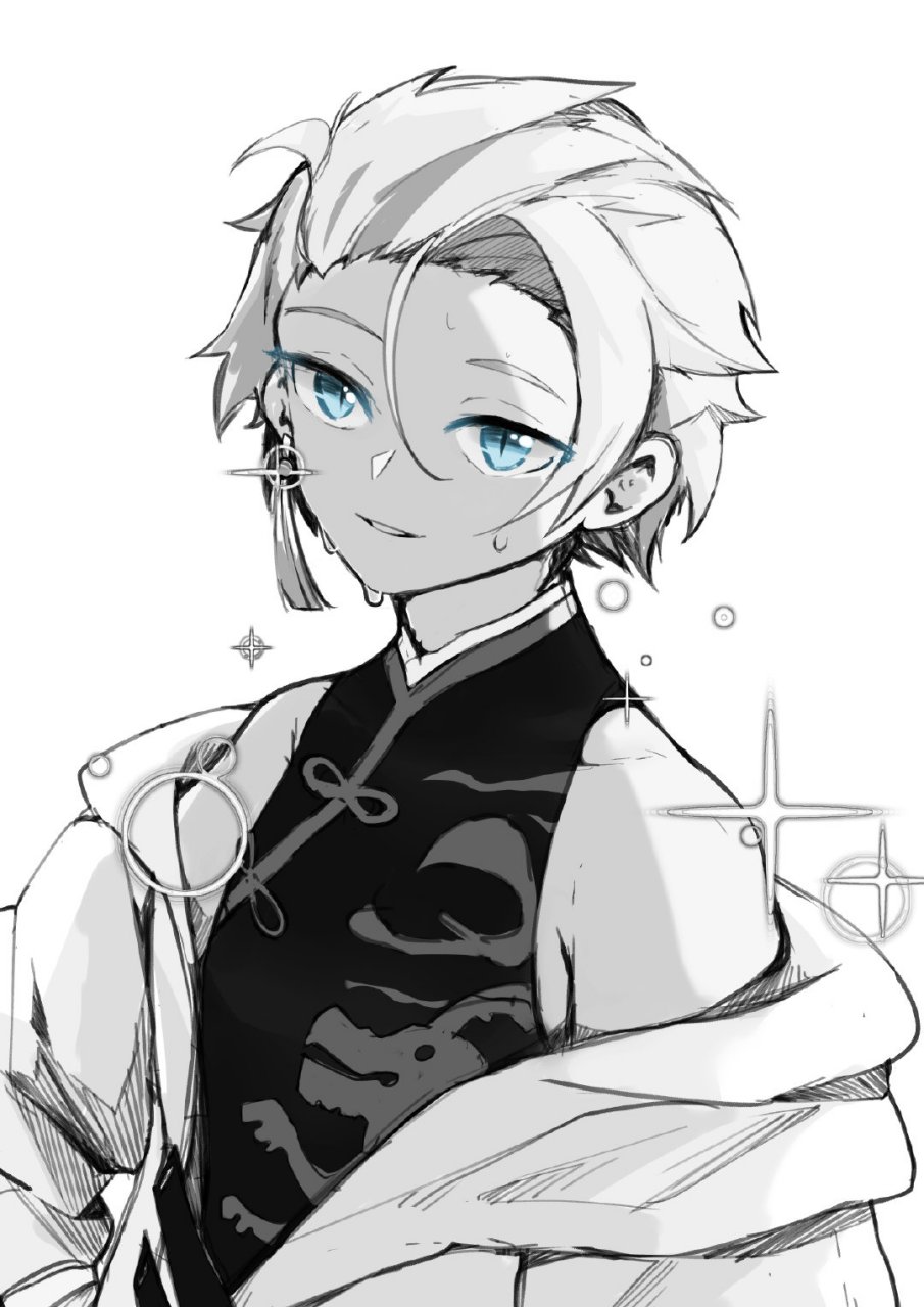 原神# 阿贝多老师新皮肤,国潮阿贝尔!