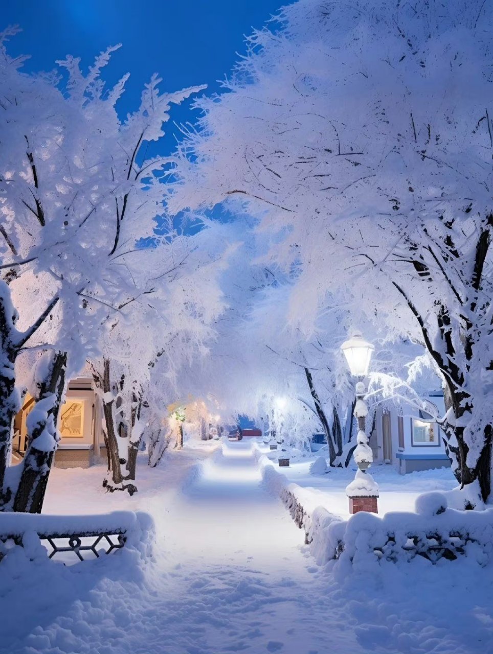 背景图# 冬天来了,南方无法观赏到绝美雪景,这么美的景色,谁会不喜欢