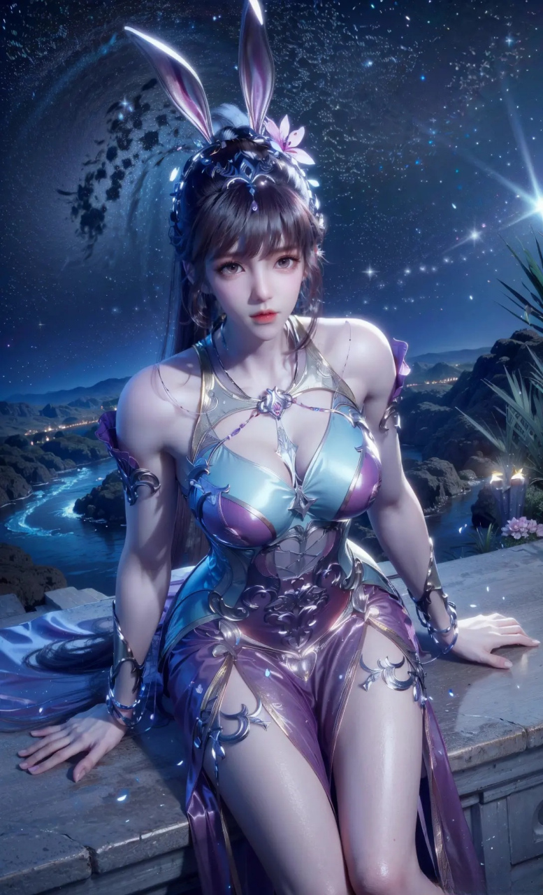 斗罗大陆# 星空之下唯美优雅性感动人的小舞姐,唐三真是太幸福了吧!