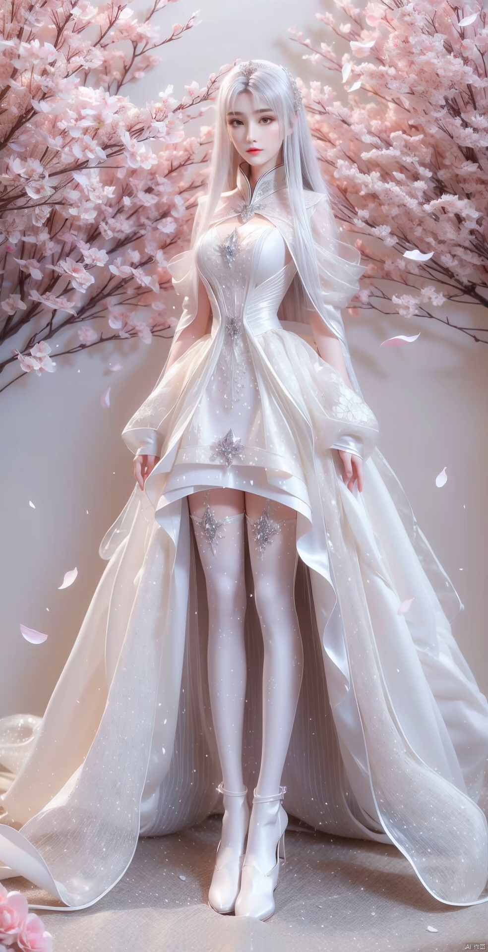 国漫女神# #斗破苍穹# 白色礼服穿搭的的小医仙,真是太美了吧!