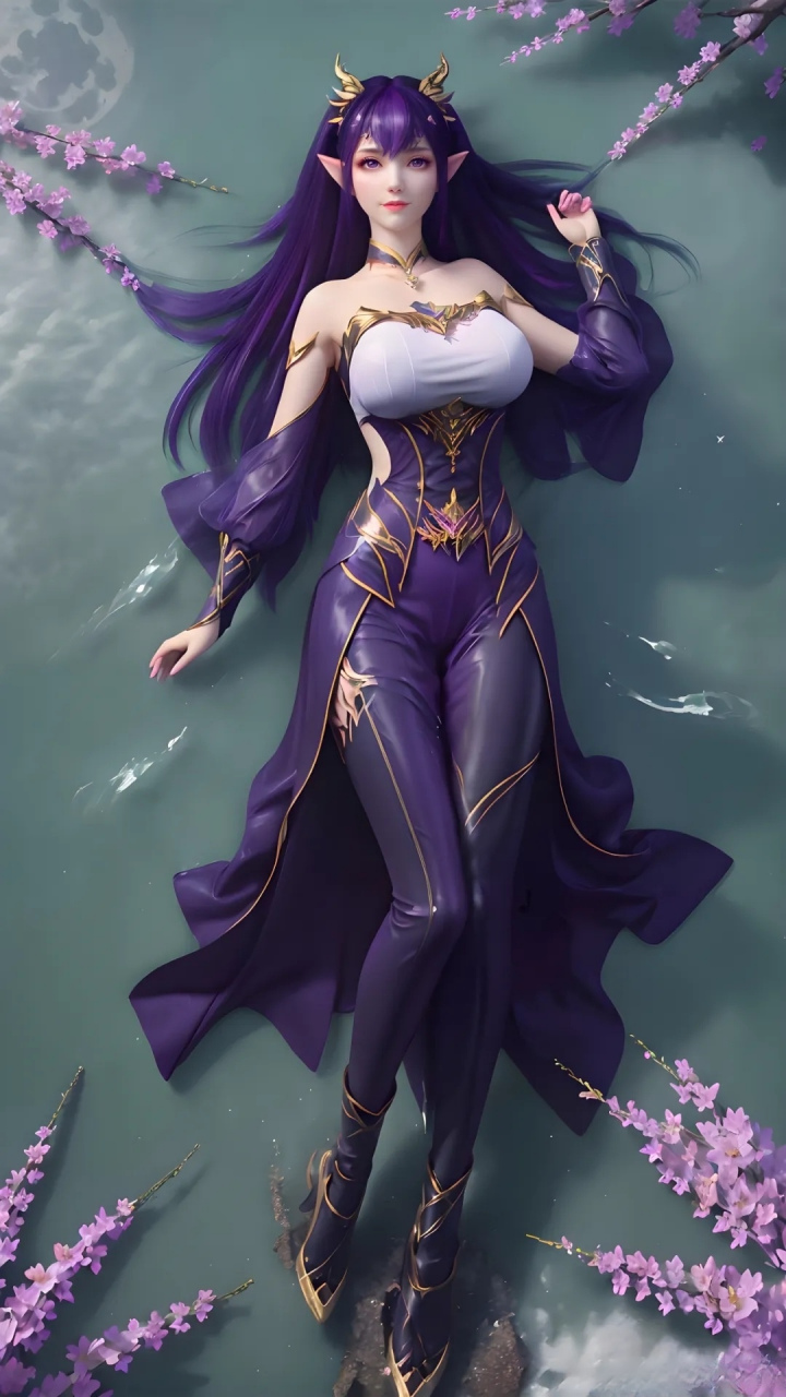 国漫女神# #斗破苍穹# 长大后御姐范十足的紫妍,简直性感妩媚动人,与