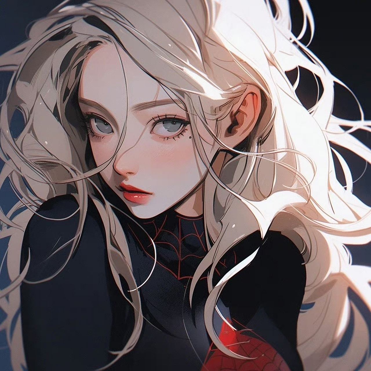 动漫头像和壁纸# 高冷喜欢安静的生活女生头像 67